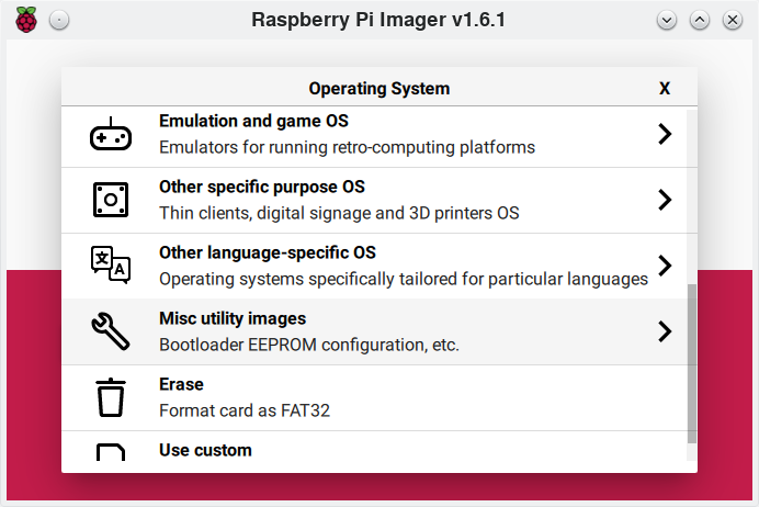 Misc utility images