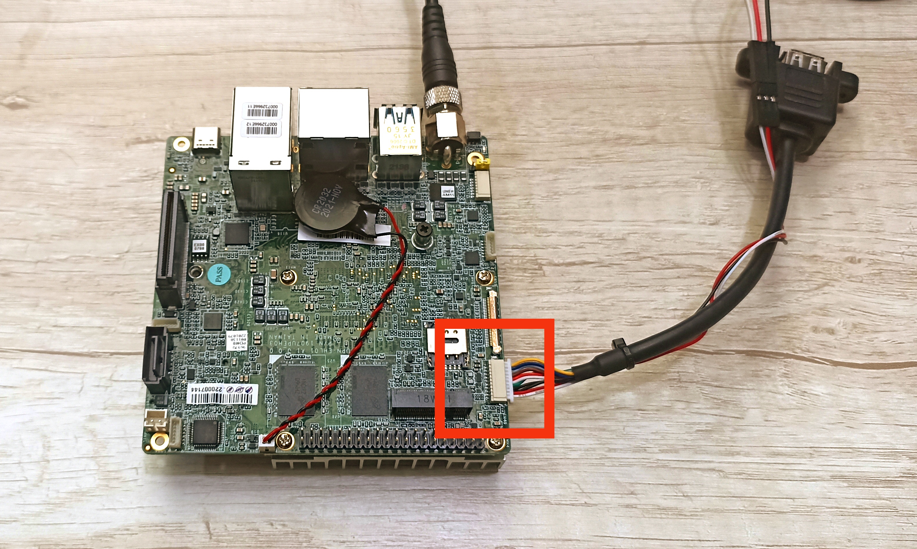 UP Squared 6000 AT 08/64 board serial